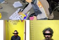 Penangkapan dua pelaku curanmor oleh tim opsnal Polsek Jatiuwung.