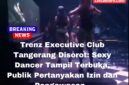 Tiga sexy dancer yang menari menggunakan pakaian dalam.