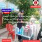 Diduga rokok ilegal atau tanpa cukai di jual di depan gerbang sekolah dasar negeri 5 Cimone.