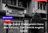 Tampak depan SMAN 17 Kabupaten Tangerang.