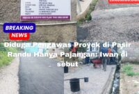 Proyek hotmik di kampung Pasir Randu, Desa Kadu, Kecamatan Curug, Kabupaten Tangerang, telah menjadi sorotan.