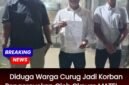 Warga yang di keroyok oknum matel, buat laporan ke Polsek Curug.