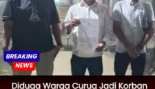 Warga yang di keroyok oknum matel, buat laporan ke Polsek Curug.