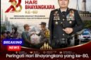 Kapolres Cilegon memberikan ucapan untuk HUT Bhayangkara yang ke-80