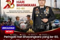 Kapolres Cilegon memberikan ucapan untuk HUT Bhayangkara yang ke-80