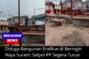 Bangunan EraBlue yang diduga tidak berizin.