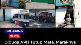 Diduga gudang oli yang tidak tersentuh oleh Aparat Penegak Hukum (APH) di wilayah Jakarta Barat.