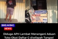 Toko yang diduga obat daftar G berkedok toko plastik.