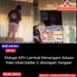 Toko yang diduga obat daftar G berkedok toko plastik.